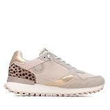 XTI - Zapatilla Mujer Beige - Calzado Cómodo y Versátil - Moda Casual - Modelo 14416101 (Talla 37)