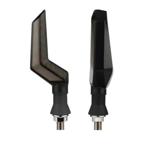 Clignotant de moto universel 12V DRL ambre à indicateur dynamique coulant et feu LED