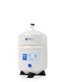 Pressurized Water Storage Tank - Reverse Osmosis Water Tank with Stainless Steel Connections and Ball Valve - Water Filtration System Storage Tank 3.0 Gal & appx. 1.8 gal Usable Capacity (ROT-3-W)