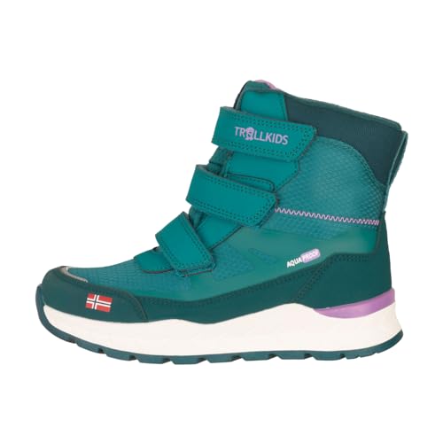 Trollkids Kids Rauland Winter Boots 36, dusty teal