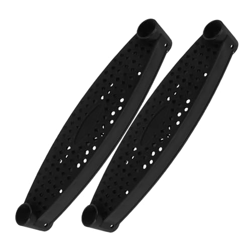 TOYANDONA 2pcs Trampoline Ladder Steps Skid Plastic Pedals with Rounded Edges Wide Compatibility for Outdoor Play Safety