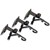 letixnink Fireplace Mantel Hooks Decorative Wall Hooks for Holiday Decor Iron Wall Hooks Storage Organizer