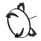 Pour les à gaz : conçu comme un accessoire de cuisinière à gaz, ce support s'intègre parfaitement à votre cuisinière, améliorant sa fonctionnalité et performances, anneau de cuisinière antidérapant, support de fixation de cuisinière