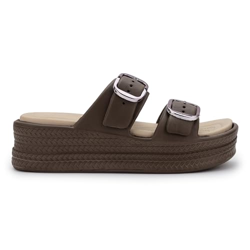 Image of KOBURG Diva Sandals for Women| Durable| Lightweight| Daily|Stylish l Antiskid|Heels|Easy to Clean Sandals| Comfortable | Extra Soft Slide KS-444