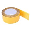 Double Sided Carpet Tape Heavy Duty, 2 inch x 21.9 Yards, Residu-e Free, for Hardwood Floors, Mats,Wall Hanging,Paste Decoration etc(Yellow)