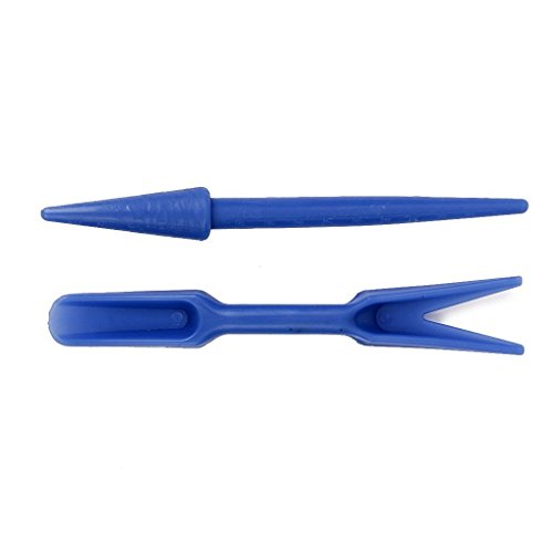 Fengh Plastic Widger Dibber Garden Seedling Tools - Blue