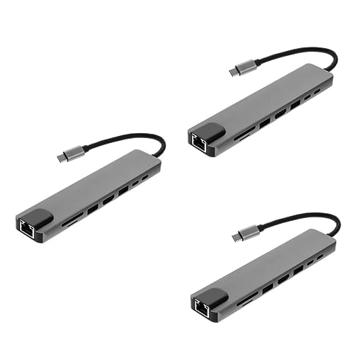 Station accueil USB c ordinateur portable Ciieeo adaptateur type-c Ethernet haute résolution