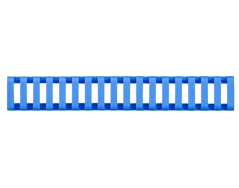 IMI Defense Polymer Ladder Rail Cover for Picatinny Handguards - 18 Steps - Blue, 20mm