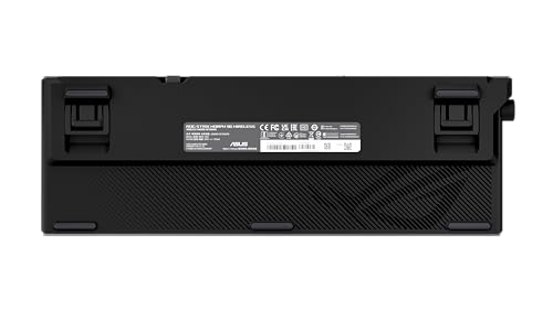 Image of ASUS ROG Strix Morph 96 Wireless Mechanical Gaming Keyboard - 96% Full-Size, Tri-Mode, Hot Swappable NX Snow V2 Linear Switch, South Facing PCB, ABS Keycap, PC /Mac Support, Web-Based Config - Black