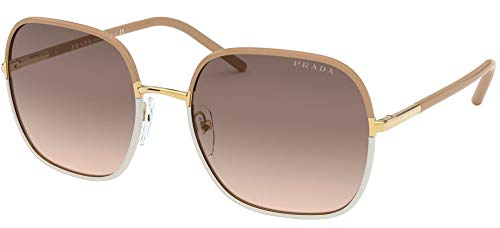 Sunglasses Prada PR 67 XS 09G3D0 Beige/White, Beige/White
