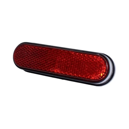 Éclairage plaque immatriculation arrière LED et réflecteur rouge moto streetbike