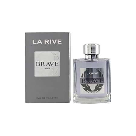 LA RIVE BRAVE MAN - Eau de Toilette para hombre, 100 ml, fragancia llena de fuerza y determinación