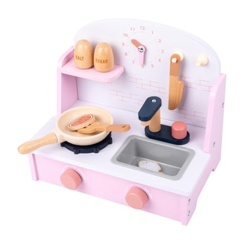 Cuisine jouet pour tout-petits et plaque de cuisson éducative interactive