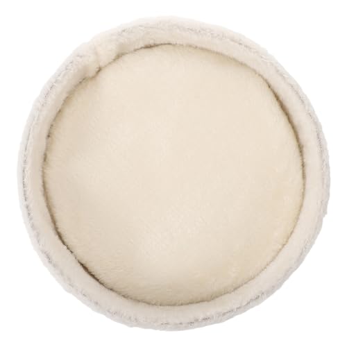 Coussin rond arbre à chat polaire beige accessoire de remplacement - 2