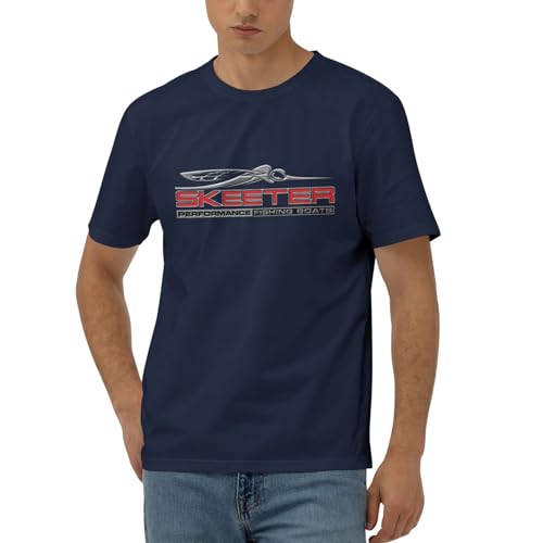Skeeter Men's 170g Combed Cotton Short Sleeve T-Shirt