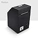 Heiden Battery Powered Single Watch Winder in Black Leather