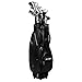 XXIO Men 12 Premium Full Set - 23 RH 11 Clubs + 1 Cart Bag Black