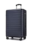 Shavont 28 Inch Large Suitcase, Lightweight ABS+PC Hard Shell Check-in Luggage with Spinner Wheels, Durable Large Capacity Suitcases for Holiday & Business Trips