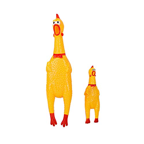 BRINQUEDO FRANGO DE BORRACHA PET 31cm