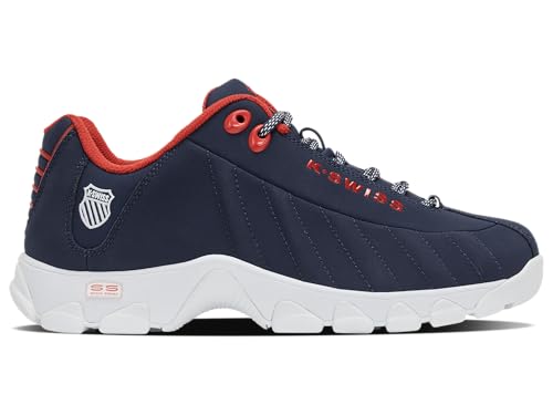 Image of K-Swiss Men's ST329 CMF Sneaker, Wide Tennis Walking Shoes Leather Upper