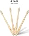 Sea Turtle Plant-Based Bristles, Bamboo Toothbrushes, Soft Natural Toothbrush for Adults (4 Pack)