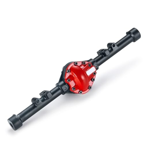 RC �A�N�X���ꎮ For D90 II ���S�ȃA���~�����t�����g�ƃ��A�A�N�X���n�E�W���O 1/10 RC ���b�N�N���[���[�J�[���f���A�b�v�O���[�h�A�N�Z�T���[�p�[�c(Rear Axle)