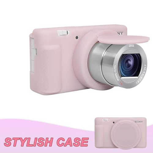 Funda de silicona para cámara Sony ZV-1 color Jelly Pink miniatura 6