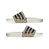 adidas Unisex Adilette Shower Slides, off white/core black/magic beige, 39 EU #5