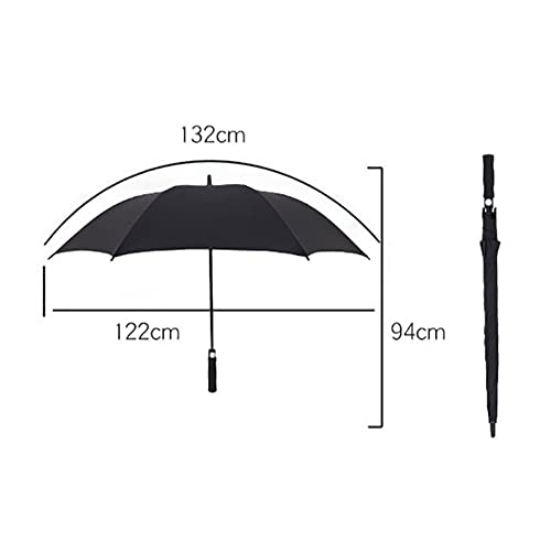 Parapluie étanche et résistant au vent avec structure solide