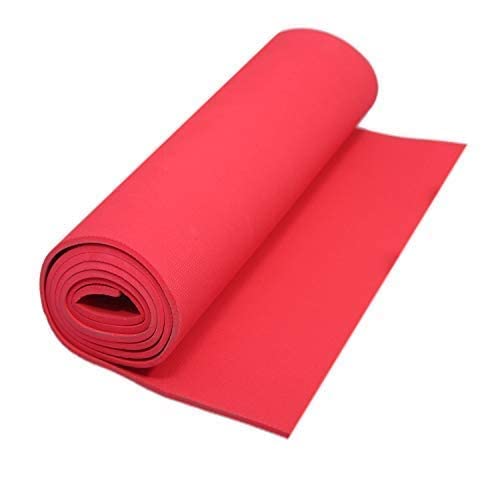 Rhythm Creation Exercise Fitness Thick Large Mat Yoga Mats for Women Men Stretching Yoga Pad -Classic 4mm Eco Friendly Non Slip Mat for Pilates Gym Home Workout (Red) (B0BSLVNM8K) Amazon Price History, Amazon Price Tracker