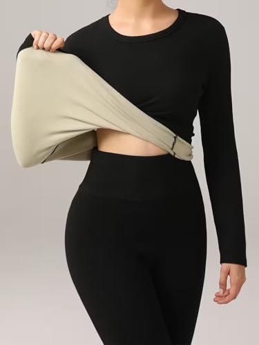 Image of Celary Women's Thermal Set ||Warm Winter Innerwear with Full Sleeves & Bottoms || Soft Cotton Blend Base Layer for Cold Weather