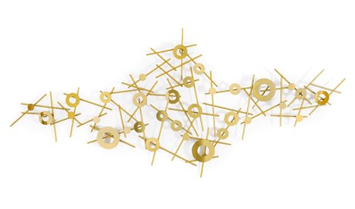 World Art Composición con anillas y varillas de metal.