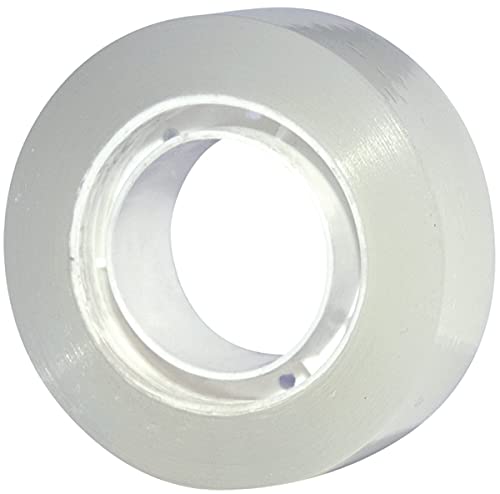 DONAU 7879001PL-00 Klebeband 1 Rolle - 1 Stück / 18 mm x 33 m/Crystal Klebeband ist ein Hoch-Transparentes/Büroklebeband