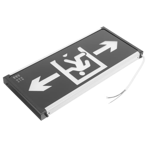 DOITOOL luz de pared llevada luces al aire libre Kiosko cochera luz nocturna de emergencia neón led lights lamparas led luces de emergencia LED luz de emergencia llevada el plastico Black