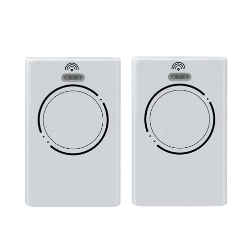 2 x Télécommande XT2 868MHZ SLH 787009 2 Canaux Blanc Portes de Garage Motorisation Portail Garantie de 3 Ans