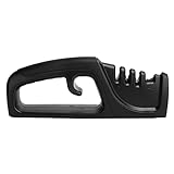 WGFOIP Affilacoltelli 4 in 1 Multi-Funzione Strumento di Affilatura con Diamante in Ceramica Acciaio Al Tungsteno per Coltelli da Forbici Coltelli da Chef
