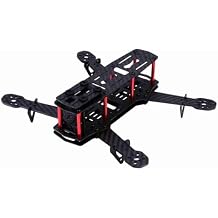 Drone Frame Kit with Screws, 2Types 250MM Quadcopter FPV Aircraft Drone Frame Kit RC Accessory for QAV250 Carbon Fiber Look