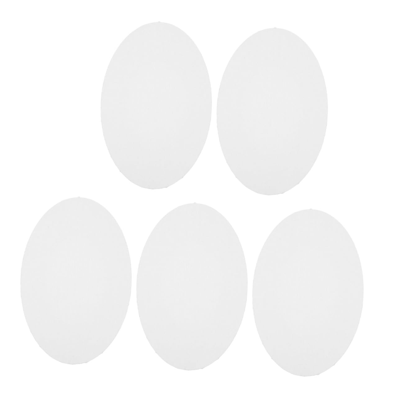Angoily 5piezas Marco de Pintura al Óleo Ovalado Lienzos de Madera Resistentes Dibujo Tableros para Pintura al Óleo sin Terminar Suministros para Artistas y Estudiantes