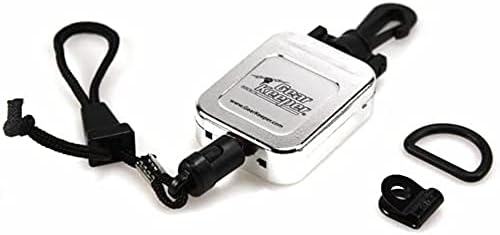 Hammerhead Industries Gear Keeper CB MIC KEEPER Retractable Microphone Holder RT3-4712 – Features Heavy-Duty Snap Clip Mount, Adjustable Mic Lanyard and Hardware Mounting Kit - Made in USA – Chrome