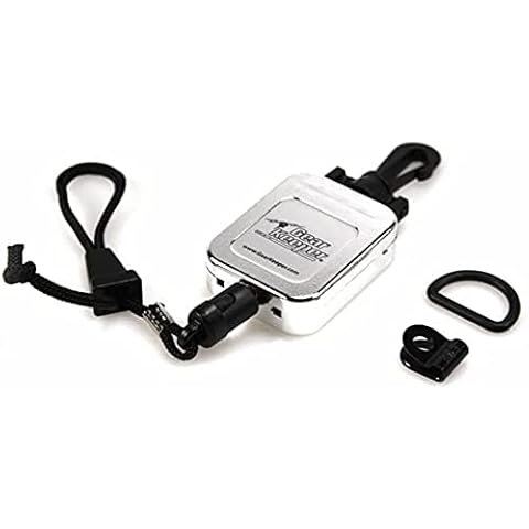 Gear Keeper Key Retractor with Stainless Steel Rotating Belt Clip | Made in USA | 15-28 Keys Cover