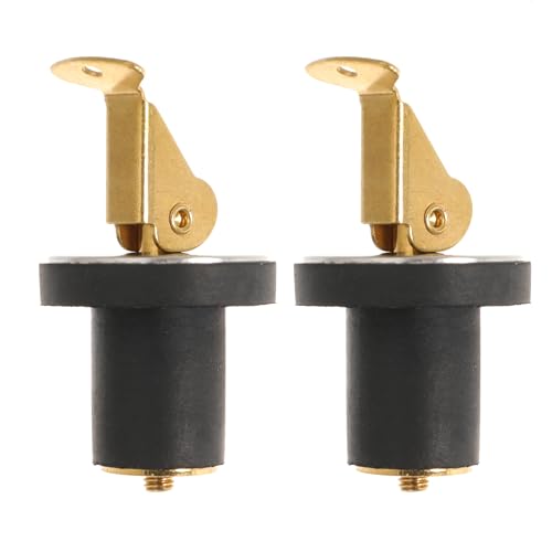 Image of Boat Drain Plug Brass Boat Plug Snap Rubber Plugs Deck Plug for Boat Marine Twist Accessories