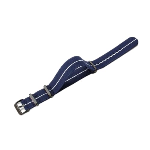 Bracelet de montre en nylon élastique confortable pour Seiko hommes