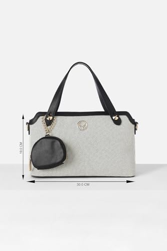 Image of Allen Solly Women's Compact Crossbody Sling Bag | Vegan Leather | Multiple Pockets | Secure Zip Closure | Casual Outings