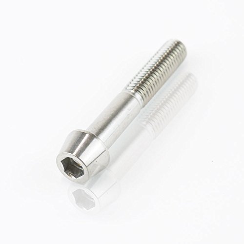 Amazon.co.jp: 64チタンボルト テーパーキャップ M8 × 50mm P1.25 焼き