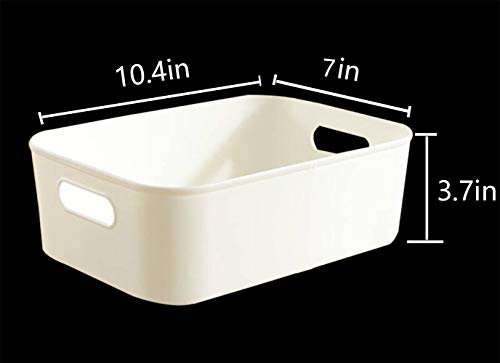 Feiupe Set Of 6 Storage Bin Storage Basket Desk Cabinet Organizer #TOP6