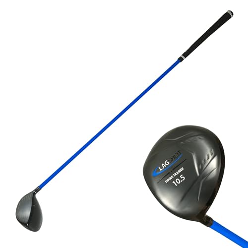 Lag Shot Golf Driver Swing Trainer Aid (Left Handed) - Adds Distance and Accuracy to All Your Drives. Named Golf Digest's Editors' Choice “Best Swing Trainer” of The Year! #1 Golf Training Aid!