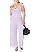 The Drop Women's Catalina Sweater Bralette, Dusty Purple, XL