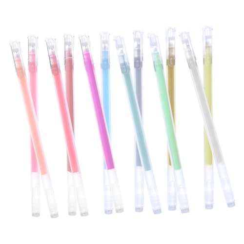 FUNNETOYU フラッシュペンセット 24本 ジェルペン 大人の塗り絵用 カラーマーカー ペイントマーカー 彩色な描画用 クラフト用品