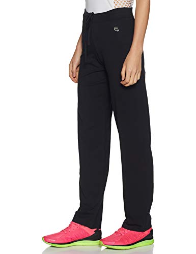Image of Macrowoman Women's Cotton Stretch Lounge Pant (MW3102 Black XL)