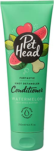 Pet Head Dog Conditioner, Furtastic Conditioner, Care for Dogs with Long, Tangly Coats Or Curls, 250 ml, 90522A, Green Cover